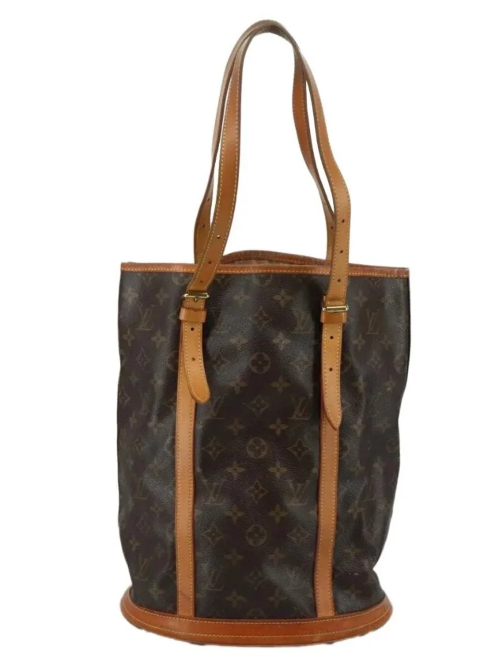 LOUIS VUITTON Monogram Bucket GM Shoulder Bag M42236 LV Auth